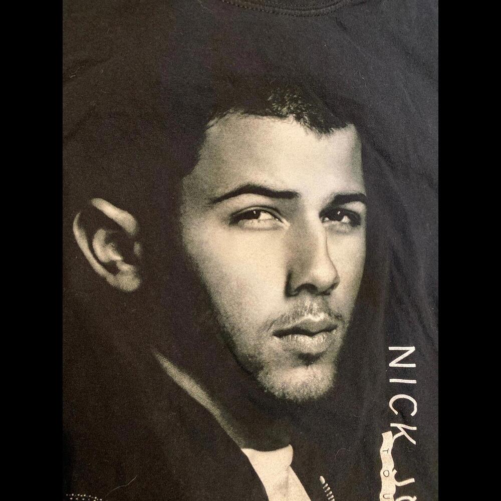 Nick jonas concert tour t-shirt jonas brothers 2016 womens small